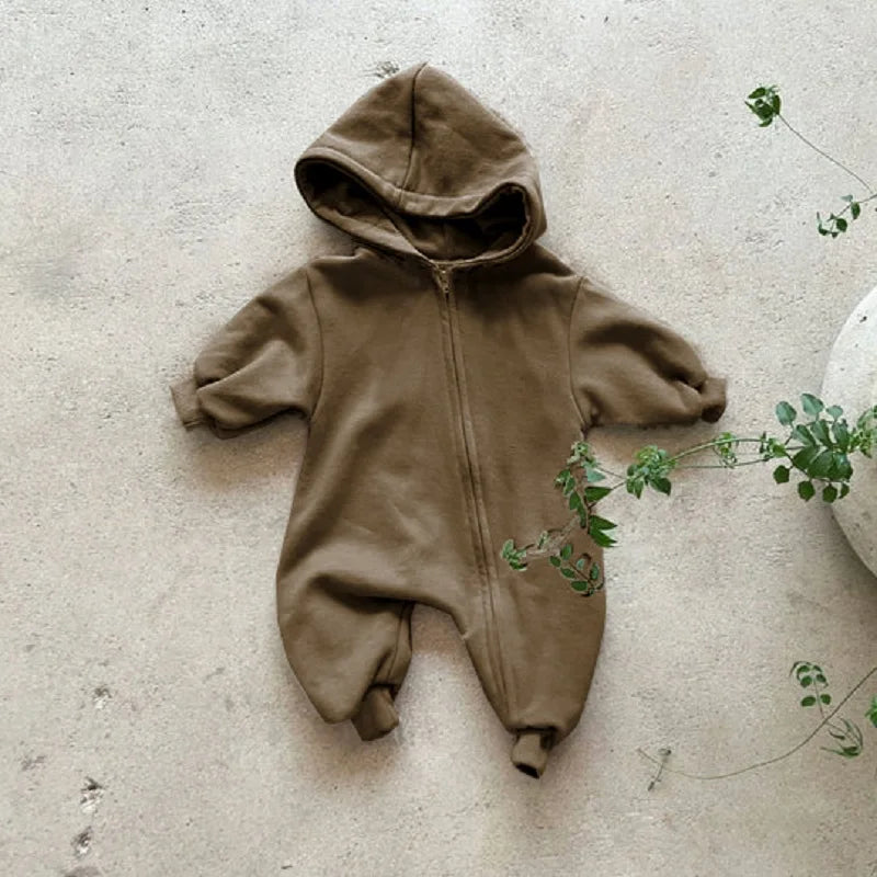 Cozy Hooded Jumpsuit Bunnito