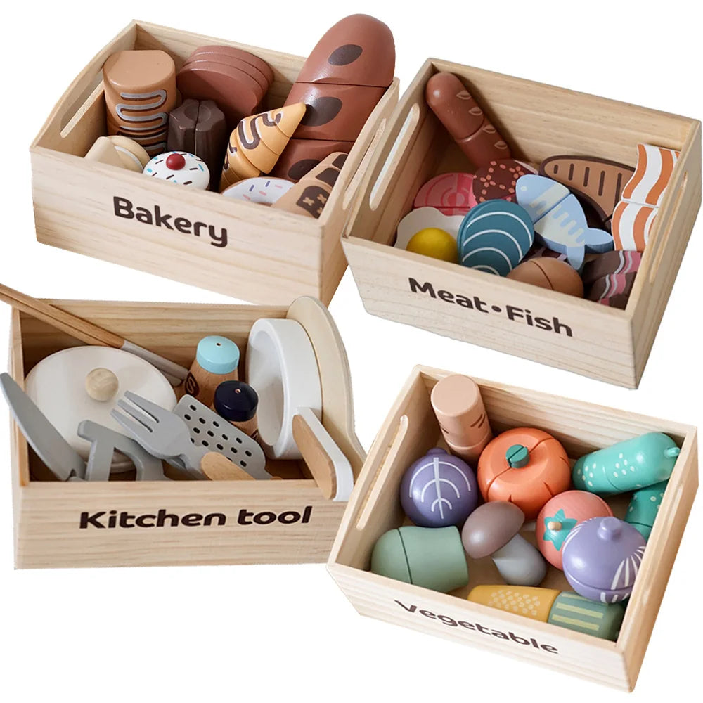 Wooden Kitchen Toys Bunnito