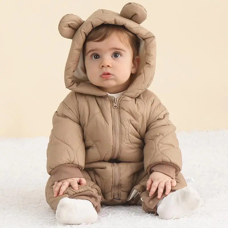 Baby Bear Winter Onesie Bunnito