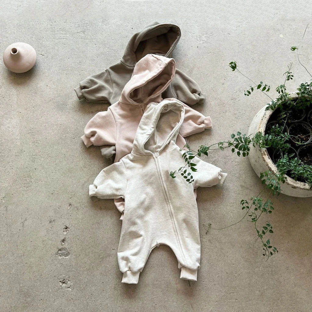 Cozy Hooded Jumpsuit Bunnito