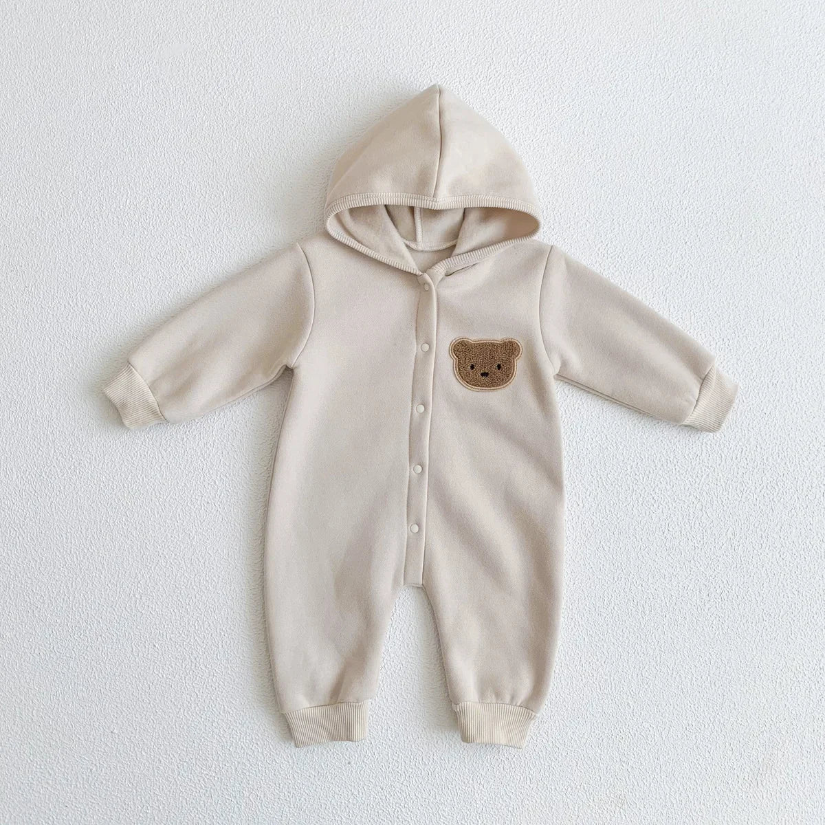 Bear Fleece Jumpsuit Bunnito