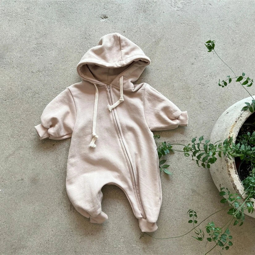 Cozy Hooded Jumpsuit Bunnito