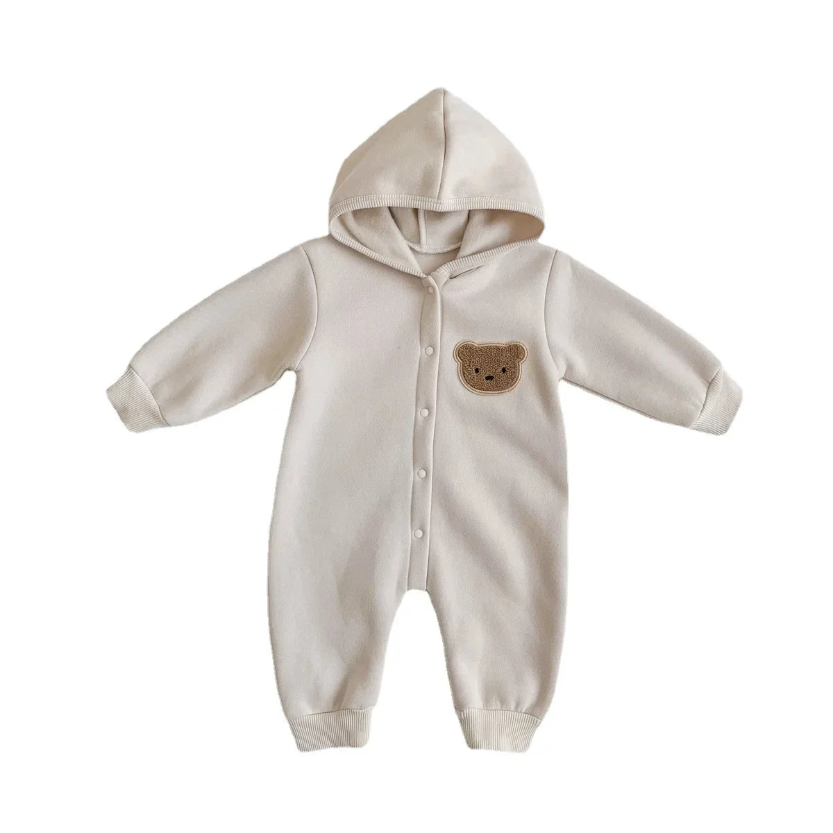 Bear Fleece Jumpsuit Bunnito