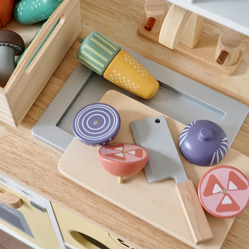 Wooden Kitchen Toys Bunnito