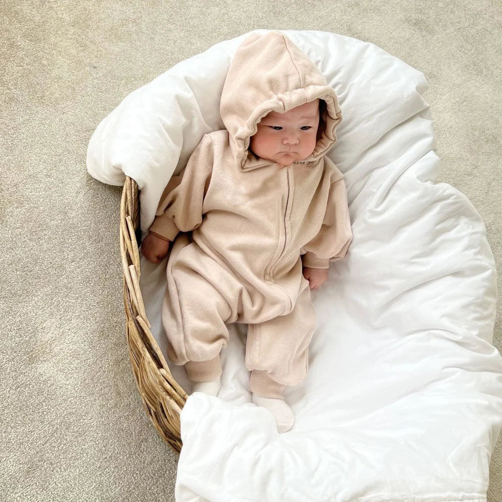 Cozy Hooded Jumpsuit Bunnito