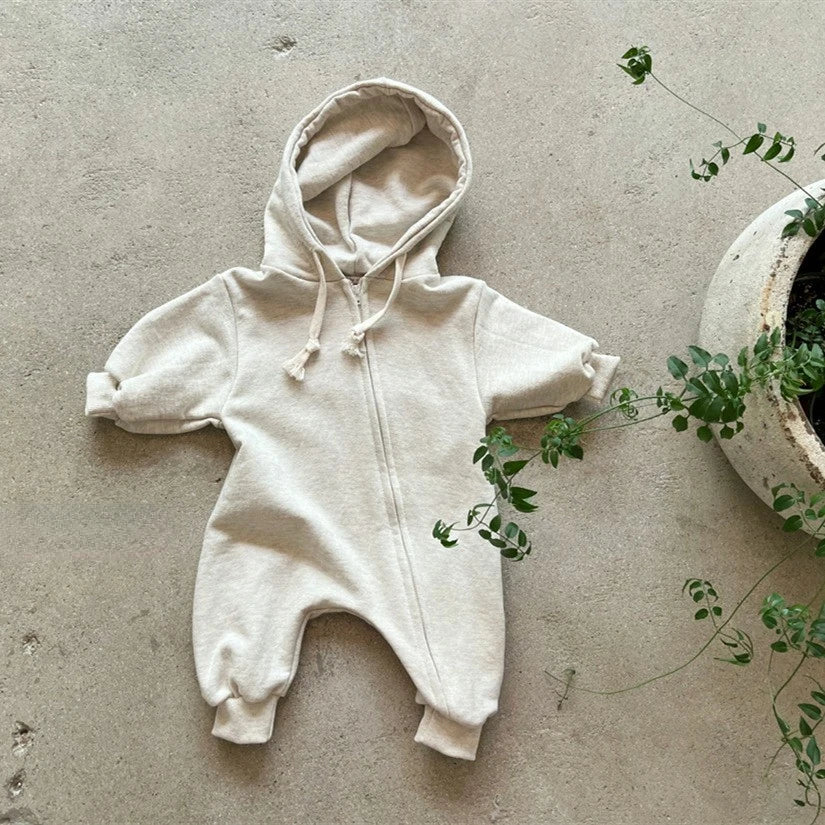 Cozy Hooded Jumpsuit Bunnito