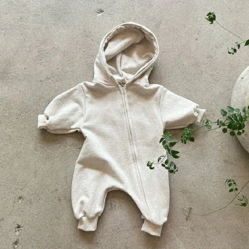 Cozy Hooded Jumpsuit Bunnito