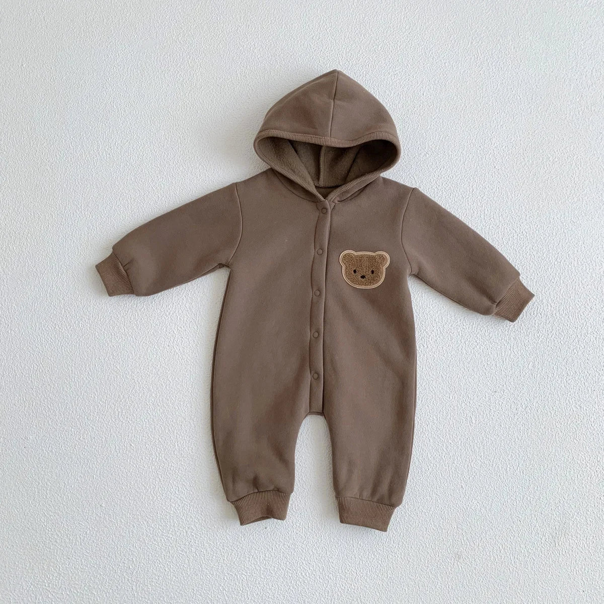 Bear Fleece Jumpsuit Bunnito