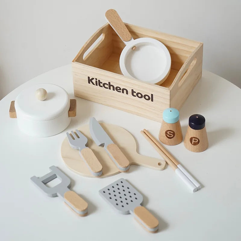 Wooden Kitchen Toys Bunnito